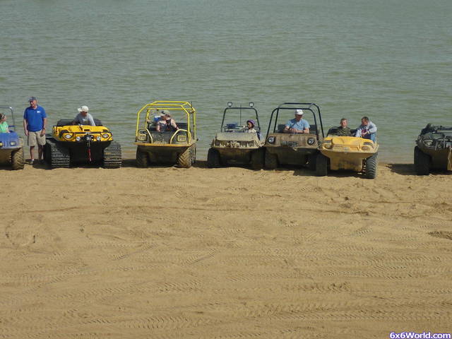 Amphibious ATVs