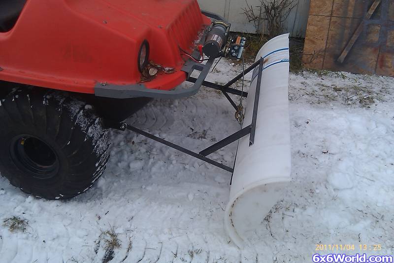 Homemade Atv Snow Plow | diy craft master