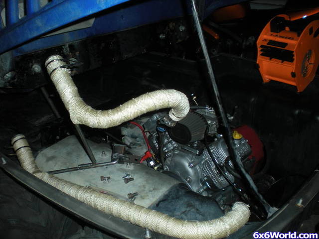 Wrapped Exhaust