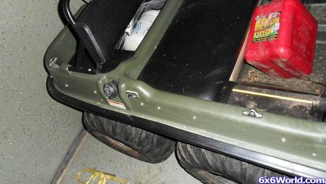 Argo soft top mounting points