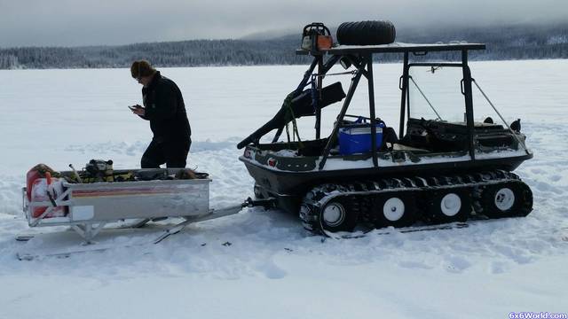 argo ice fishing trip