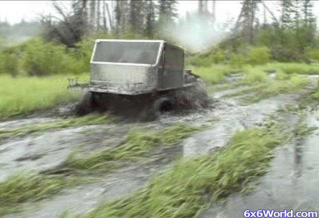 Land Tamer RAV in swamp
