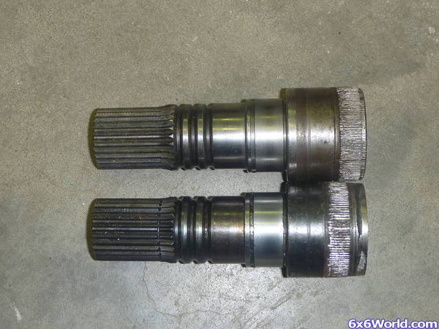 Different Style T20 Output Shafts