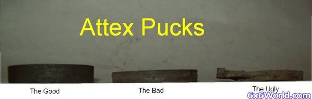 Attex pucks