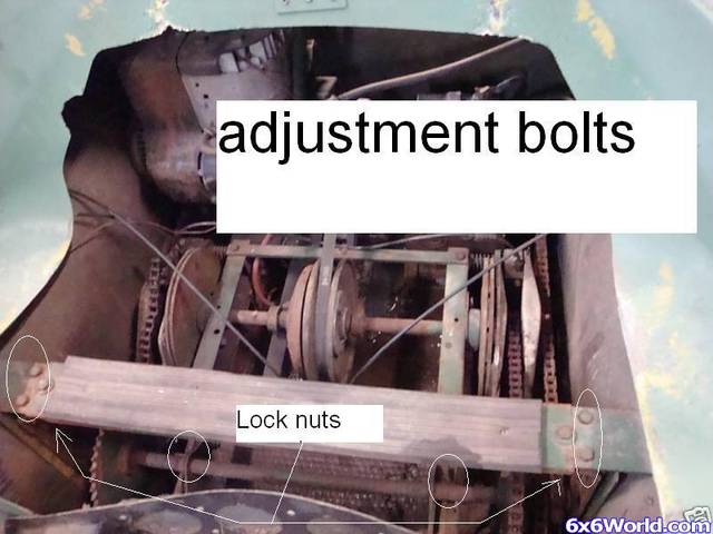 scrambler/gotcha chain adjuster bolt locations