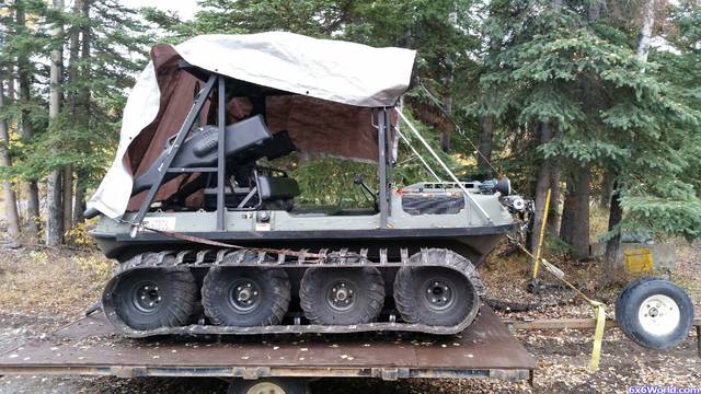 machine loaded for moose camp