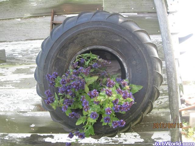 New use for Old Chevron Tires