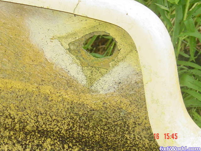some of the damage