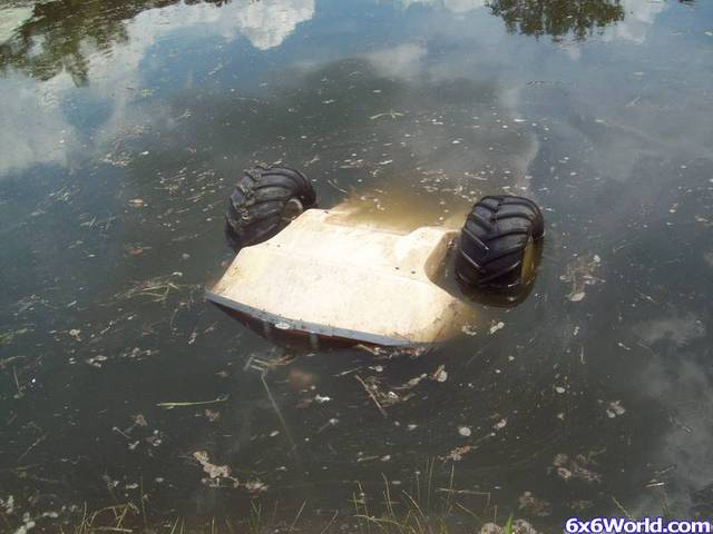 Oh crap, sportster under water