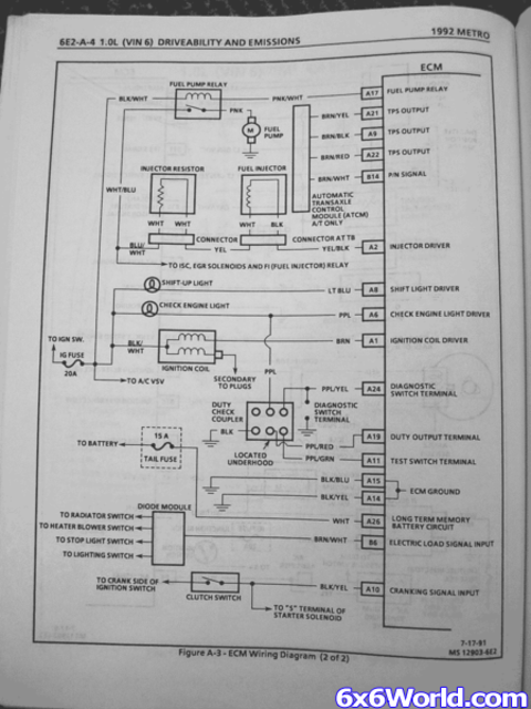 G-10 Wiring Diagram And Ecm Pcm Pinout